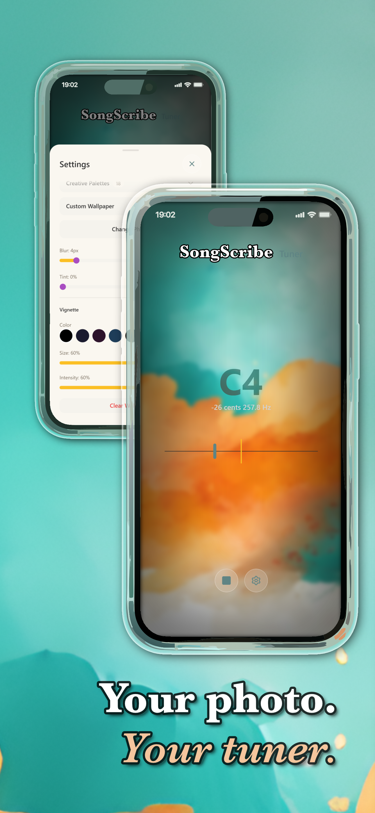 Reference pitch setting